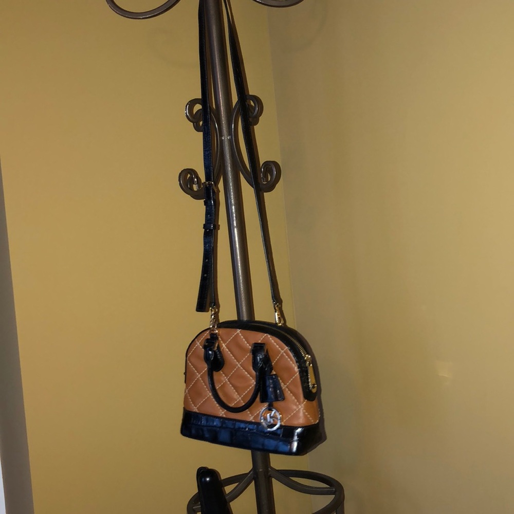 Michael Kors Brown and black cross body
